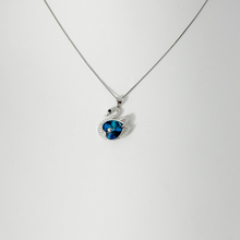 Load image into Gallery viewer, Diamond Swan Necklace