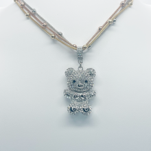 Load image into Gallery viewer, Teddy Bear Mixed Diamond Chain