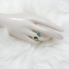 Load image into Gallery viewer, Luxury Crystal Butterfly Resizable ring