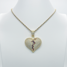 Load image into Gallery viewer, Broken Heart Diamond Chain