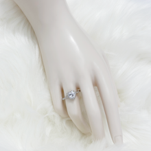 Load image into Gallery viewer, Heart Cut Diamond Silver Ring