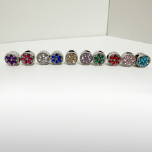 Load image into Gallery viewer, Star Flower Diamond Charm