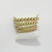 Load image into Gallery viewer, Gold tone Beaded Bracelet set