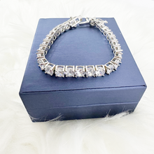 Load image into Gallery viewer, Sterling Silver Tennis Bracelet