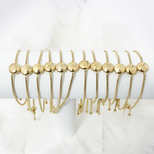 Load image into Gallery viewer, Zodiac Sign Gold Tone Bracelet