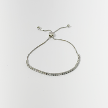 Load image into Gallery viewer, Sterling Silver Iced Out Bracelet