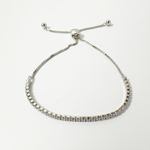 Load image into Gallery viewer, Sterling Silver Iced Out Bracelet