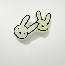 Load image into Gallery viewer, BadBunny Jibbitz Collection Glow in the Dark