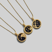 Load image into Gallery viewer, Zodiac Sign Gold Necklace