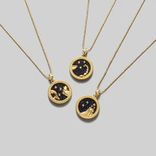 Load image into Gallery viewer, Zodiac Sign Gold Necklace