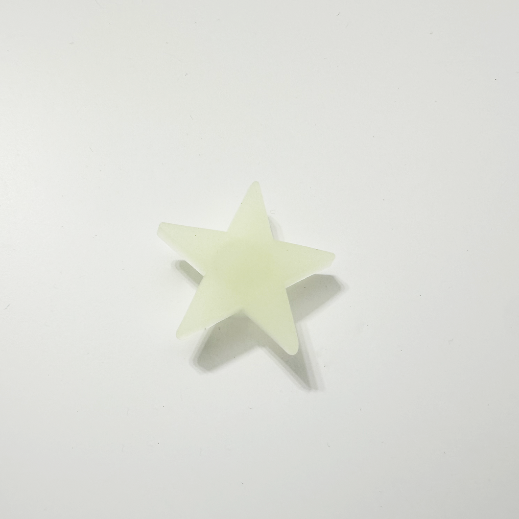 Glow in the Dark Star Emoji