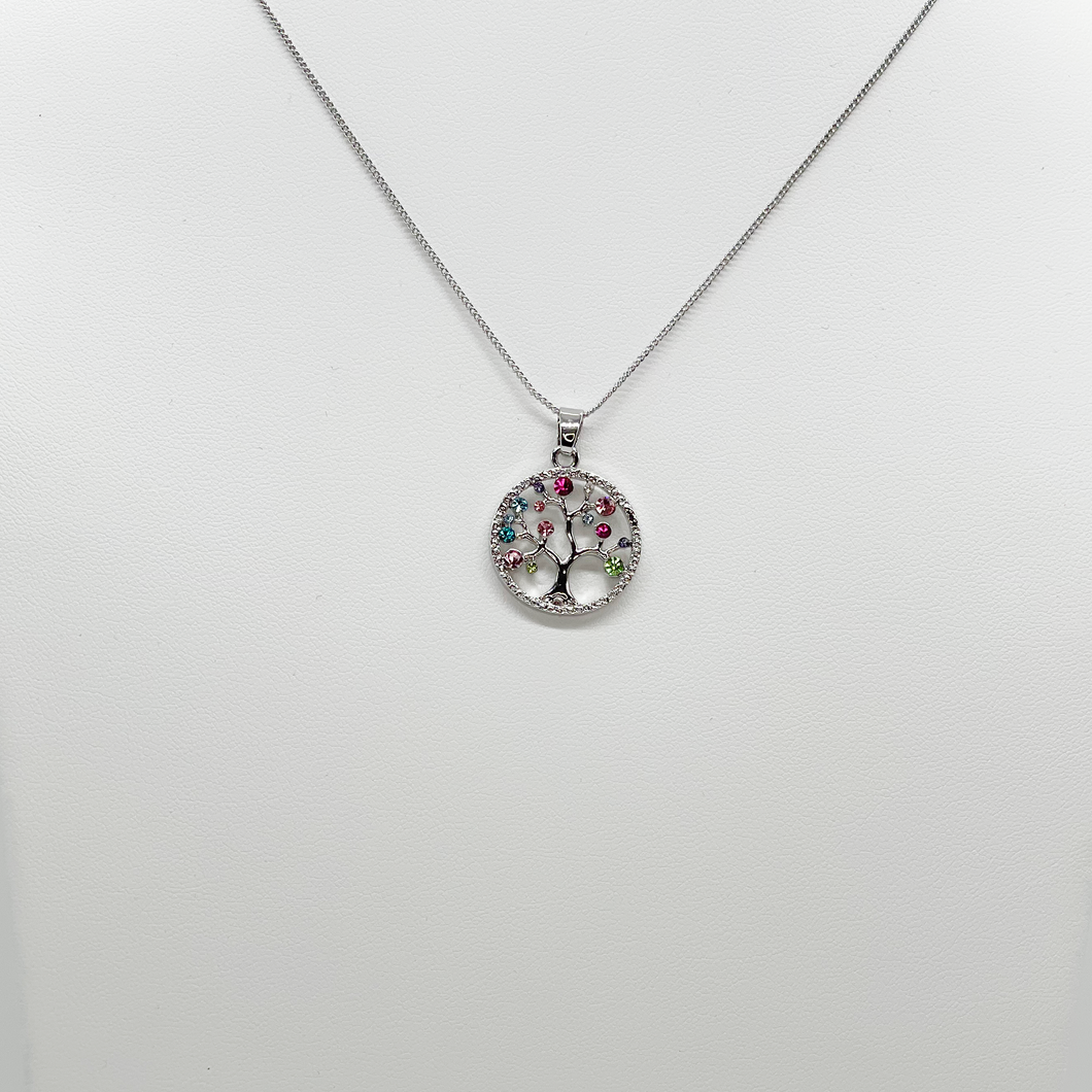Diamond Tree Necklace