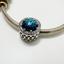 Load image into Gallery viewer, Diamond Blue Rock Charm
