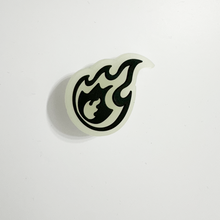 Load image into Gallery viewer, Glow in the Dark Fire Emoji
