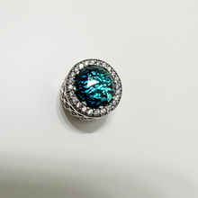 Load image into Gallery viewer, Diamond Blue Rock Charm
