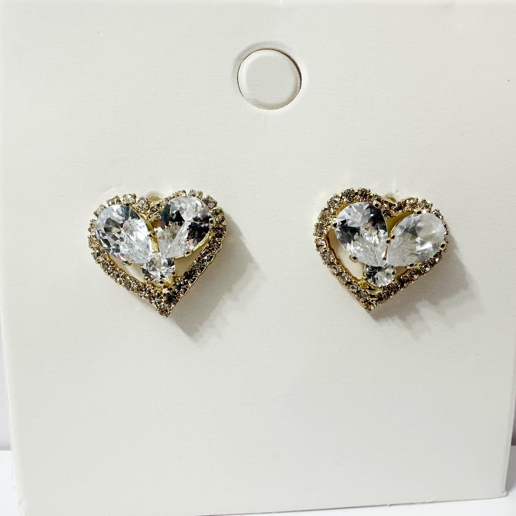 Gold Heart Crystal